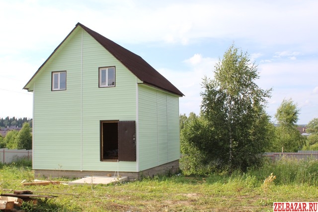 Дом 108 м2 в деревне Балабаново в Московской области пмж