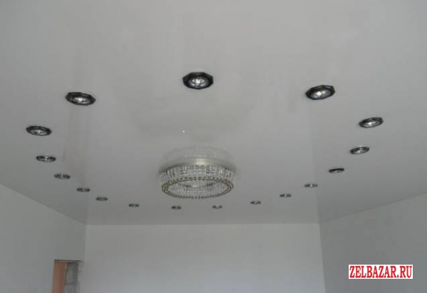 Монтаж и установка натяжных потолочных покрытий пленкой ПВХ,  тканью Descor импо