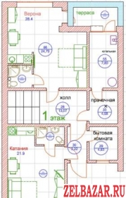 Продам квартиру 1-к квартира 17 м² на 3 этаже 3-этажного кирпичного дома