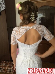 продам удобное свадебное платье