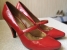 Красные туфли Zara 40 размер